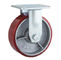 Polyurethanrad-Roheisengießmaschine der Hochleistungsgießmaschine rote 6 Zoll