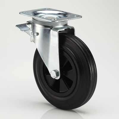 Gummigießmaschinen-Räder für 660 Liter Wheelie-Behälter 8inch